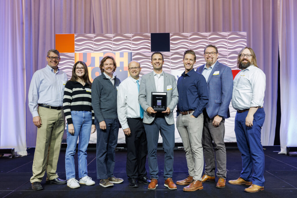 Videra Health team at t he Utah 100 2025 Awards Event
